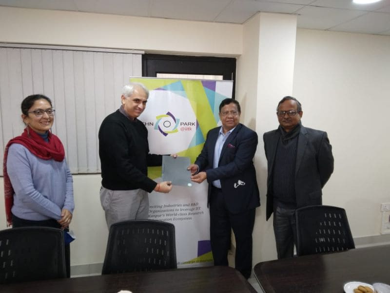 MOU signing with IIT Kanpur